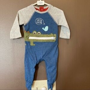 Mud Pie Alligator One Piece